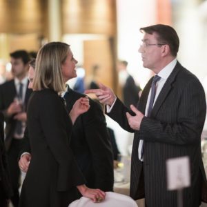 Colleen Bell, Ambassador of USA to Hungary, Iain Lindsay, Ambassador of UK to Hungary
